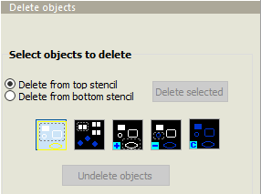 Delete objects